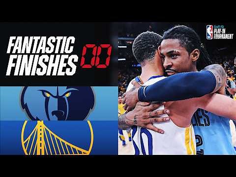 Final 5:08 WILD ENDING Warriors vs Grizzlies | April 15, 2025