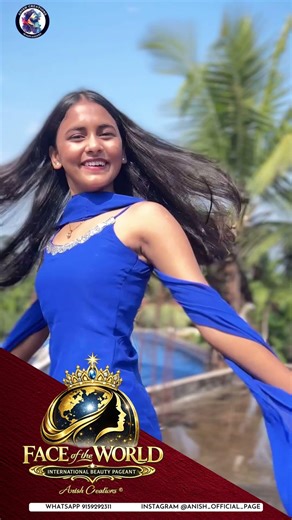 Vaishnavi Ujire | Teen Model Introduction | Face of the World International Beauty Pageant 2026