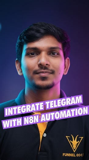 Marketing GOAT on Instagram: "Integrate Telegram with n8n Automation 🤖💬⚙️ Connecting Telegram with n8n allows you to create seamless, real-time workflows between your chats and other business tools 🚀. With just a few steps, you can integrate your Telegram Bot into n8n and start automating message handling, notifications, and data collection 🔄. Once integrated, every new message, command, or update in Telegram can trigger actions — like sending an email 📧, storing data in Google Sheets 📊, o