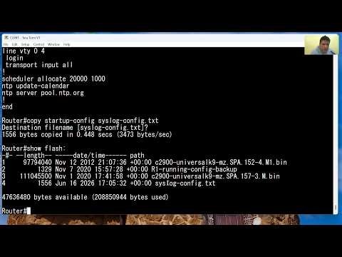 Save startup-config to Flash Memory and Start a New Lab