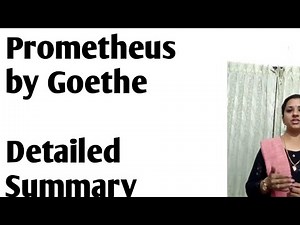 Prometheus by Goethe