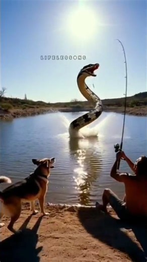 Worst Nightmare: Monster Snake Explodes from the Water || Lifelessons