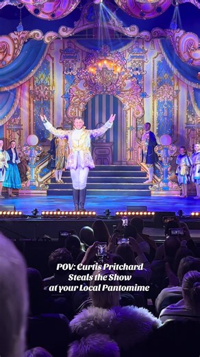 Curtis Pritchard Steals the Show at Local Pantomime