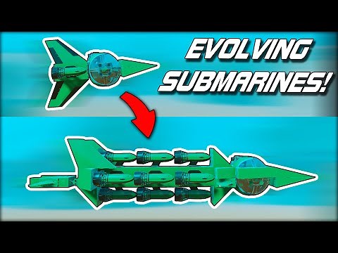 Evolving the Best Submarine by Survival of the Fittest! (Trailmakers Multiplayer Gameplay)
