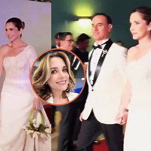 TROME - ¡Melissa Peschiera se casó! Periodista luce feliz y radiante durante su boda con Christian Bustos