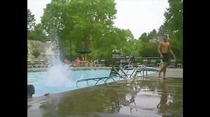 139K views · 510 reactions | Pools are a great way to beat the heat in the summer. But pool goers beware! Just because you know how to do some cool tricks and flips into the water doesn't always mean that you should! Let this video be a cautionary tale to those who ignore pool safety! | America's Funniest Home Videos | Facebook