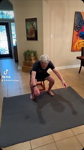 Squats and wall sits are non-negotiable if we want to be able to get up and down off the ground without needing help. And if you’ve had a knee replacement work with your physical therapist to find a depth that they’re comfortable with. Joint replacement doesn’t exclude us from exercise. | A Balanced You