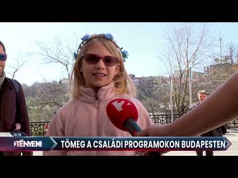 Tömeg a családi programokon Budapesten