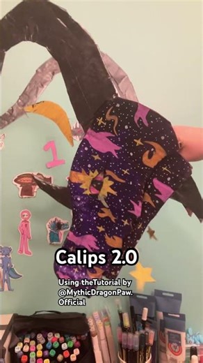 Tutorial I used by ‪@MythicDragonPaw.Official‬ #dragonpuppets #dragonart #dragondrawing #fypシ゚viral