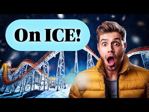 Ride This Minecraft Rollercoaster On ICE!