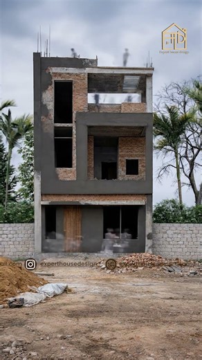 20X40 Simple And Effective Modern Elevation Design 🏠🌿 #experthousedesign #architecture