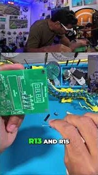 Quick Soldering: Locate & Solder R12, R13, and R15 #shorts