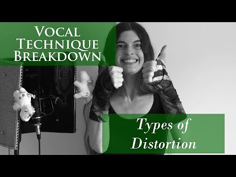What Types of Distortion Exist? (How I categorize them) - Vocal Technique Breakdown - Aliki Katriou