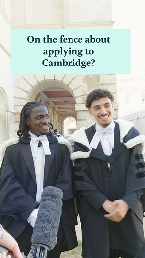 41K views · 510 reactions | If you're hesitating about Cambridge, you're not alone! Remember: the UCAS application deadline for Cambridge is 15 October. Some subjects also require admissions tests which you have to register for in advance. Here's how to apply to Cambridge  www.undergraduate.study.cam.ac.uk/apply #CambridgeUniversity #Cambridge #UniversityOfCambridge #CambridgeUni #Year12 #Alevels2025 #Alevels #GoingToCambridge | University of Cambridge | Facebook
