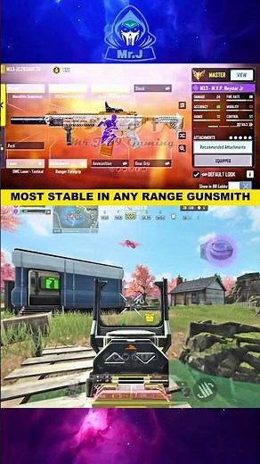 💀 M13 LASER BEAM! ZERO RECOIL & INSANE RANGE in CODM BR! 🔥