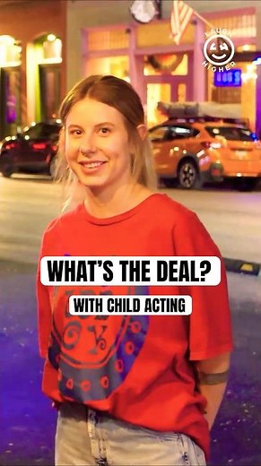 What’s the deal with child acting? Featuring Carly Anderson 🎬 #standupcomedy #comedy #interview