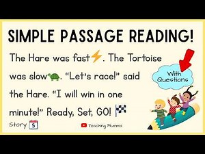 Reading Comprehension Grade 1 (Day 5/60) | Practice Simple English Sentences | Let's Read