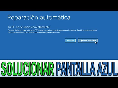 Reparar Pantalla Azul de Windows 11/10/7 |Reparación Automática no pudo Reparar tu PC | 6 SOLUCIONES