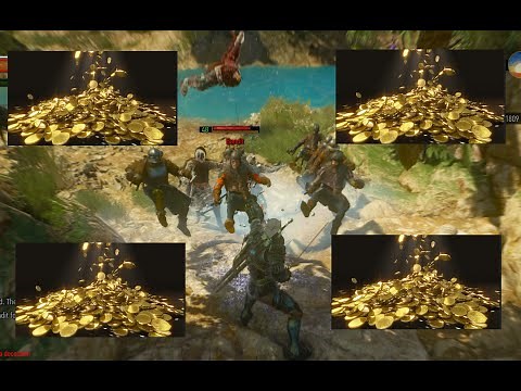 The Witcher 3 - Hanse base money/Crowns/gold farming guide (Blood and Wine DLC) - 50-85k/hr