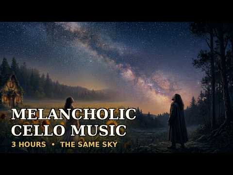 Melancholic Cello Music | 3 Hours of Dark, Haunting Ambience — The Same Sky