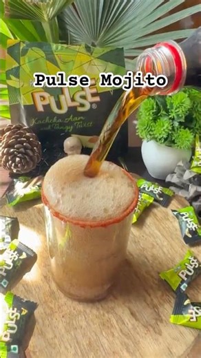 Childhood Pulse Candy Turned Into Mojito! #shortvideo #viralvideo #mojito