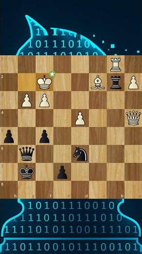 #shorts #chess Brilliant Bishop & Rook Sacrifice to Save the Game! ♟️