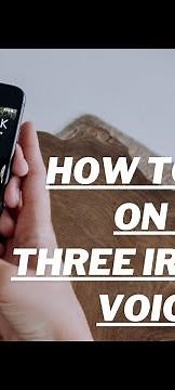 How to Turn on or off Three Ireland Voicemail