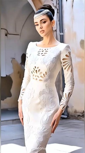 Dress Embroidery Design #video #model