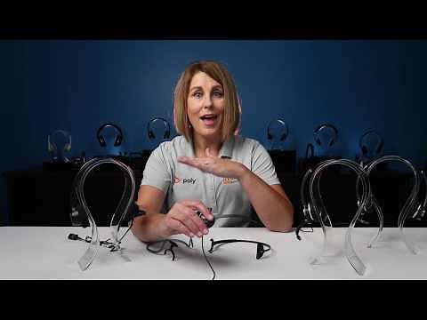 Plantronics EncorePro 500 and 700 Series Headsets by Poly