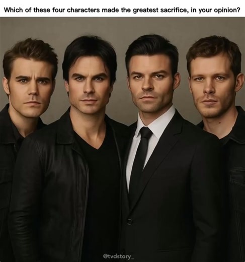 Which One ? 👇🏻 . . The Vampire Diaries The Originals Paul Wesley Ian Somerhalder Daniel Gillies Joseph Morgan #tvdedit #ninadobrev #hopemikaelson #elenagilbert #stefansalvatore #theoriginalsedit #candiceking #damonsalvatoreedit #josephmorgan #damonsalvatore #sacrifice | Mikaelsons X Salvatores