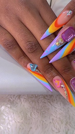 Vibrant Nail Art Designs for All Skin Tones