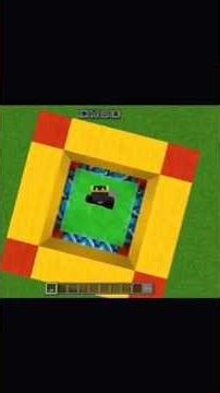 Minecraft: Realistic Redstone Trampoline💀#minecraft#shortshttps: