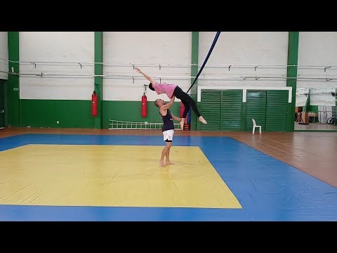 Treino acro duo