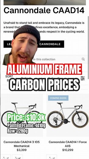 Aluminum Bike Costs More Than My Car 😱