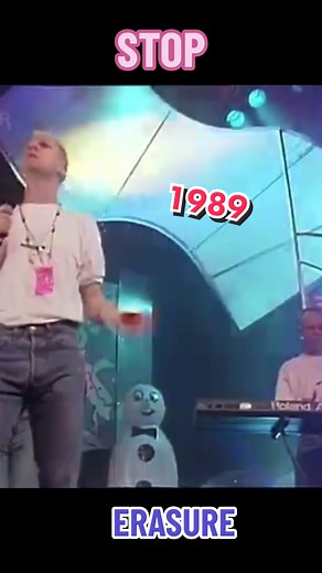Erasure - Stop | Top of the pops 1989. Erasure became one of the most successful acts of the mid-1980s to the mid-1990s. The pair achieved 24 consecutive top-40 entries in the UK singles chart. #70s80sflashback #totp #topofthepops #erasure #erasurestop #80smuisc #80sdisco #80sdance #80sparty #80sera #80skid #borninthe80s #80sthrowback