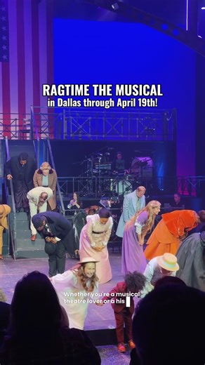 PSA: Tony award-winning musical “Ragtime” is coming to the Dallas Arts District at Wyly Theater, hosted by Dallas Theater Center from until 4/19! Set in 1902 New York, the show follows the lives of 3 families all from different walks of life, chasing the American dream.One of the most celebrated works in modern musical history, the show is full of rich storytelling with incredible music, and it is truly a must-see! #DallasTheater #DallasThingsToDo #RagtimeMusical #DallasTheaterCenter