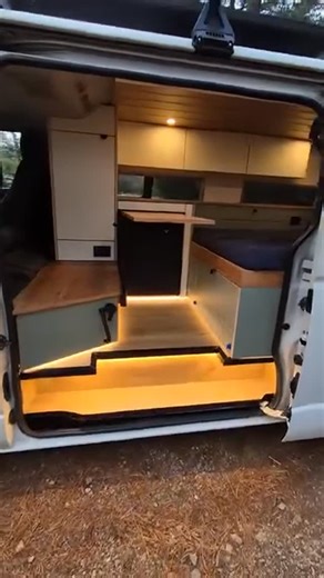 The Campervan Shop on Instagram: "Small van. Huge ideas. This conversion proves you don’t need a big rig to live big — every inch is working hard, with smart design and clever use of space throughout. Serious inspiration for anyone dreaming of life on the road. Build credit: @rhythmcampervans Follow @thecampervanshop for more campervan ideas, parts, and conversion inspiration. #campervanconversion #smallvanbigdreams #vanlifedesign #campervaninspo #vanconversion"