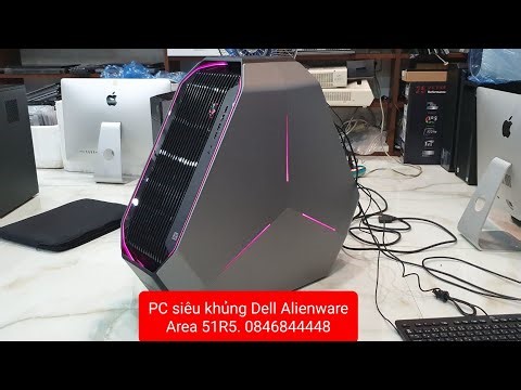 PC khủng Dell Alienware Area 51R5, i9, 9900x, ram 64, ssd 1T + hdd 2T, card rời 11G. #pc