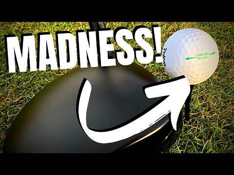 ILLEGAL STRAIGHT FLYING GOLF BALL + 515cc ILLEGAL DRIVER = MADNESS