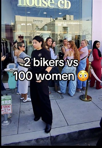 2 bikers vs 100 women 😅😳 get a motorcycle they said, true love is in the air they said 🥹 is bros bloodline cooked? @MikeMhan #motorcyle #bikelife #dating #TrueLove #rizz