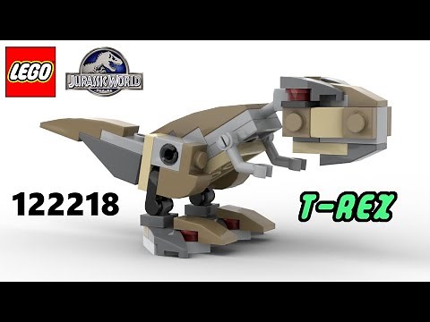 LEGO 122218 TYRANNOSAURUS REX | LEGO Jurassic World Magazine Gift Virtual Build