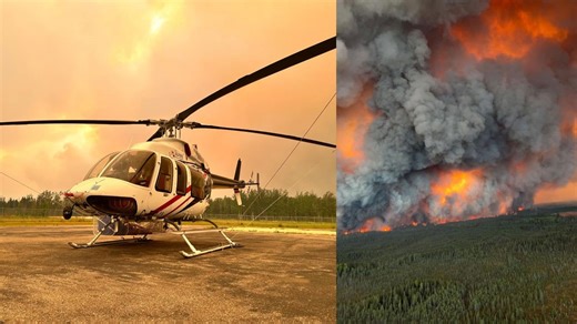 Wildfires continue to rip through parts of Saskatchewan