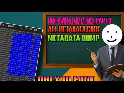 HOW TO MAKE METADATA OWN FF ANTI BAN |Metadata coding file "OB51 MATADATA CODING hack" FF panel code