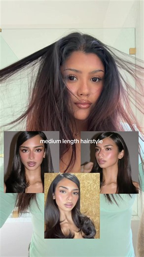 love a headband hairstyle 💇🏽‍♀️ #hairstyleideas #hairstyleinspo | Medium Length Hairstyle