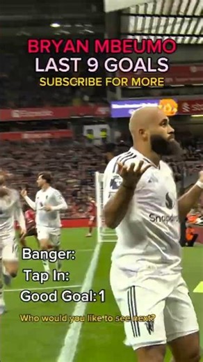 MANCHESTER UNITED SUMMER SIGNING Bryan Mbeumo last 9 goals #shorts #footballedits