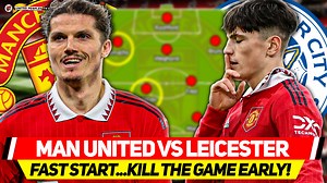 51K views · 3.7K reactions | Manchester United's relentless schedule continues with Leicester at Old Trafford in the Premier League on Sunday. After Arsenal's defeat to Man City, the Premier League is wide open and Erik ten Hag will want Man United to take advantage of that...but how will he rotate his squad? In this video, Sam runs through his Starting XI and prediction for the game which Ten Hag will absolutely want his side to win. | Manchester United Peoples Person | Facebook