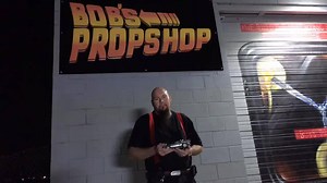 This is the new HOT TOYS release of the 1/6th Scale replica of the Back to the Future Delorean Time Machine unboxed and reviewed next to a real 1/1 scale replica of a real Delorean Time Machine from Bob's Prop Shop to see what they got right and what they got wrong. | Bob's Prop Shop (Official Fan Page)