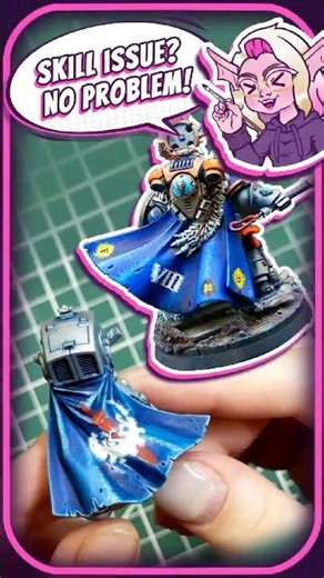 This Trick Makes Your Capes POP! 💗 🧵 | Easy Painting Tutorial for Beginner Hobbyists