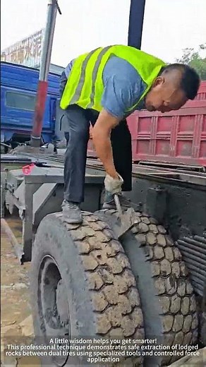 Truck Tire Stone Removal - A Safe and Efficient Solution