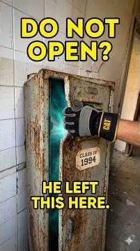 Opening a Locker UNTOUCHED Since 1994! 😱 #shorts #SimplySolved